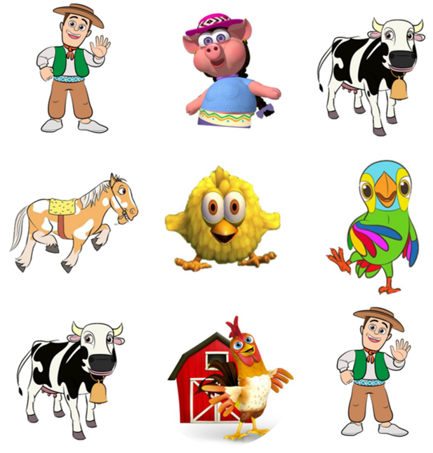 Free shipping and free returns. La granja de zenon Edible Image Toppers. — Choco House