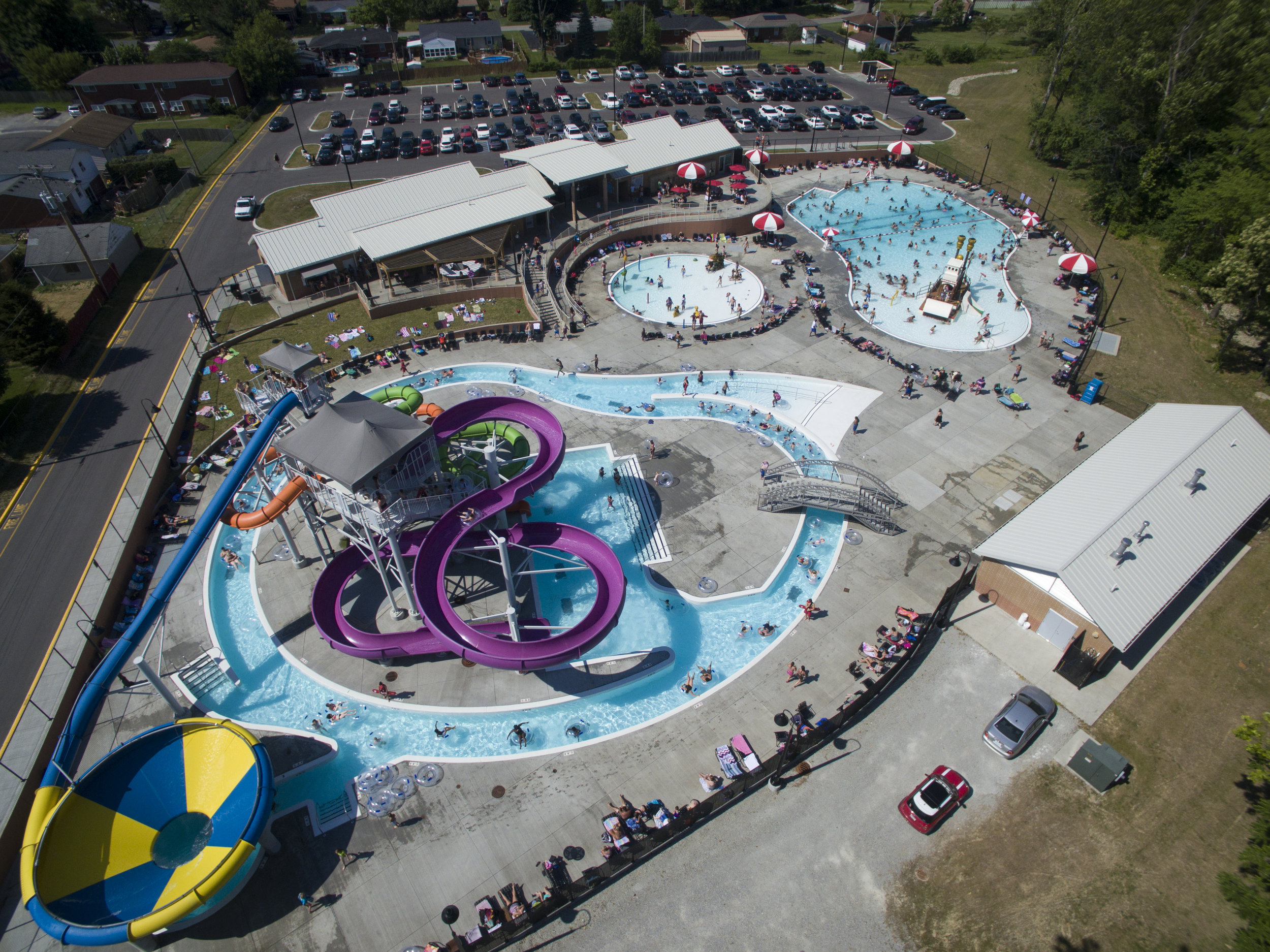 Web thrills & spills await at adventure cove waterpark! Weekend Event Guide Summer Fun in New Albany — New Albany City Hall