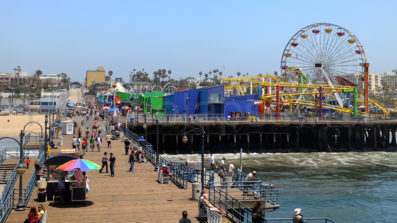 Just Ask Jess Santa Monica Pier A City Attraction and Icon